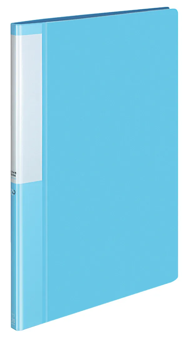 コクヨ ポジティ クリヤーブック固定式 A4-S ライトブルーの商品画像