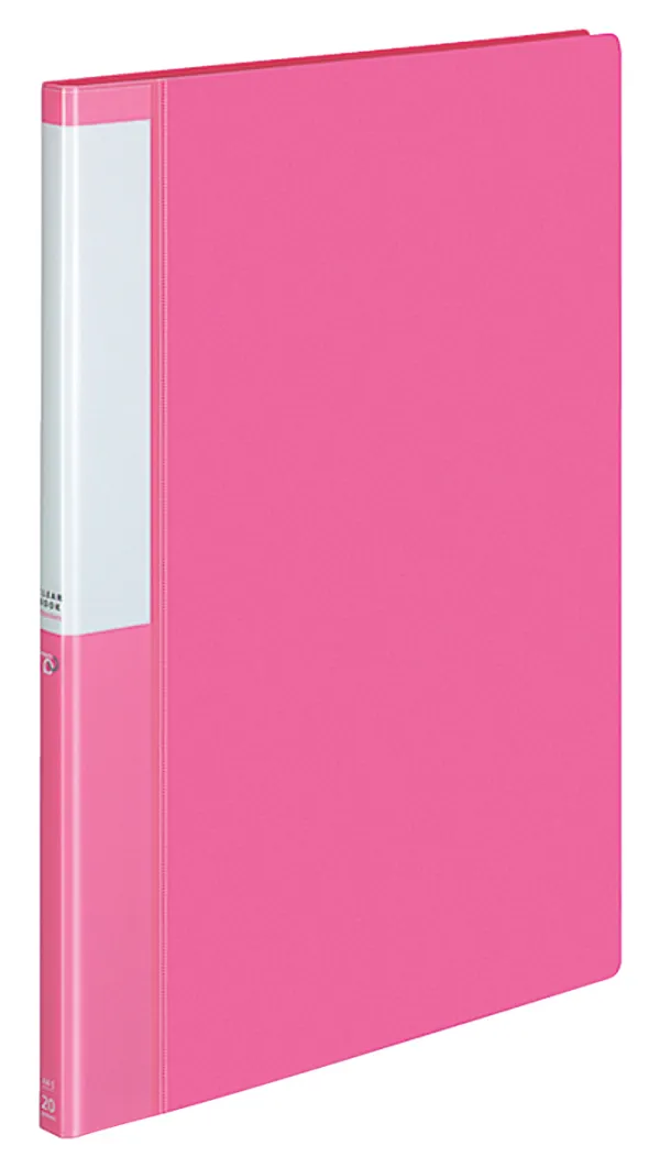 コクヨ ポジティ クリヤーブック固定式 A4-S ピンクの商品画像