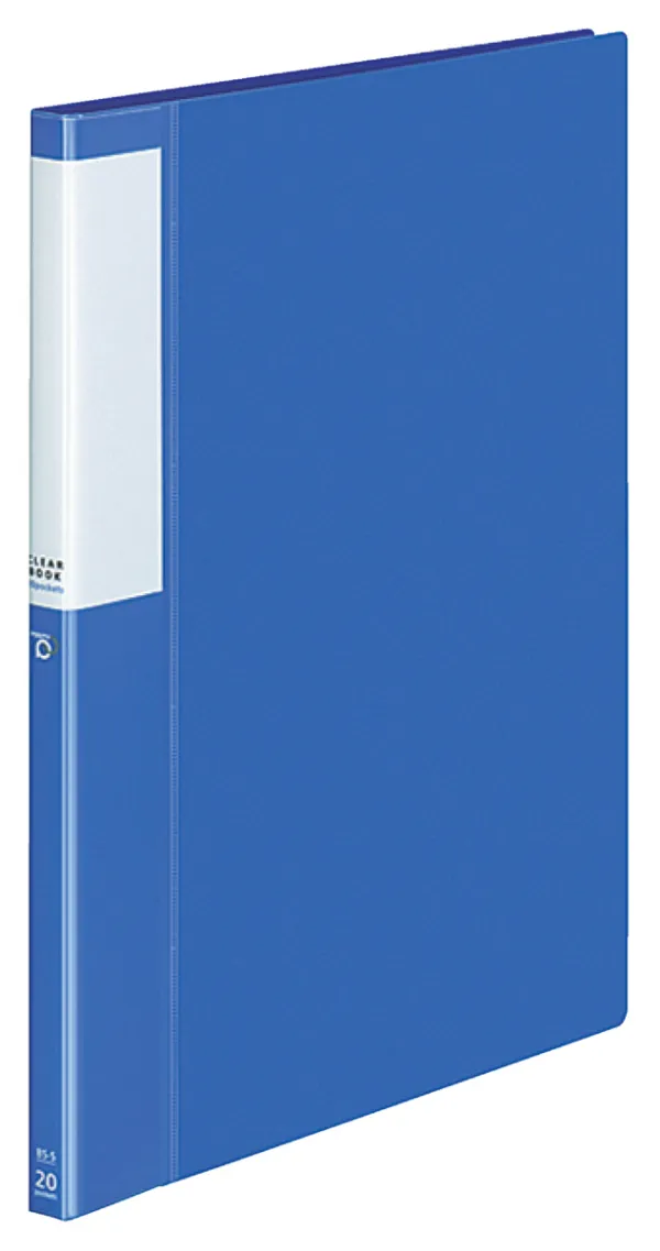 コクヨ ポジティ クリヤーブック固定式 B5-S ブルーの商品画像