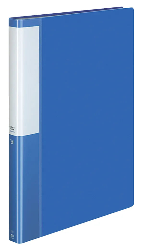 コクヨ ポジティ クリヤーブック固定式 A4-S ブルーの商品画像