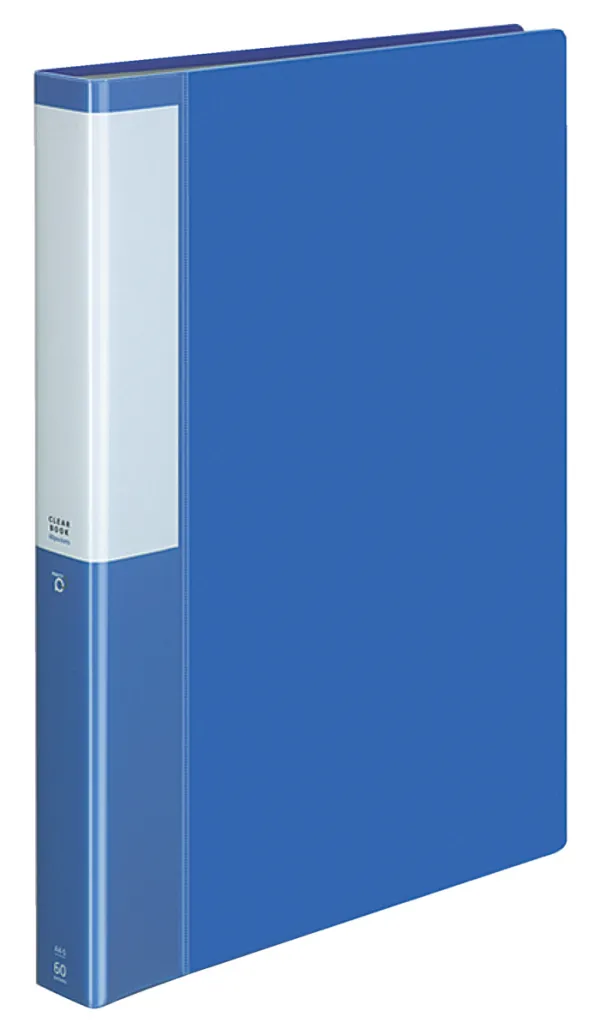 コクヨ ポジティ クリヤーブック固定式 A4-S ブルーの商品画像