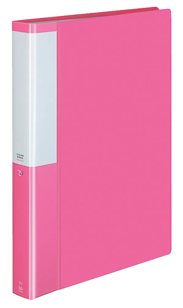 コクヨ ポジティ クリヤーブック固定式 A4-S ピンクの商品画像