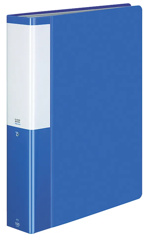 コクヨ ポジティ クリヤーブック固定式 A4-S ブルーの商品画像
