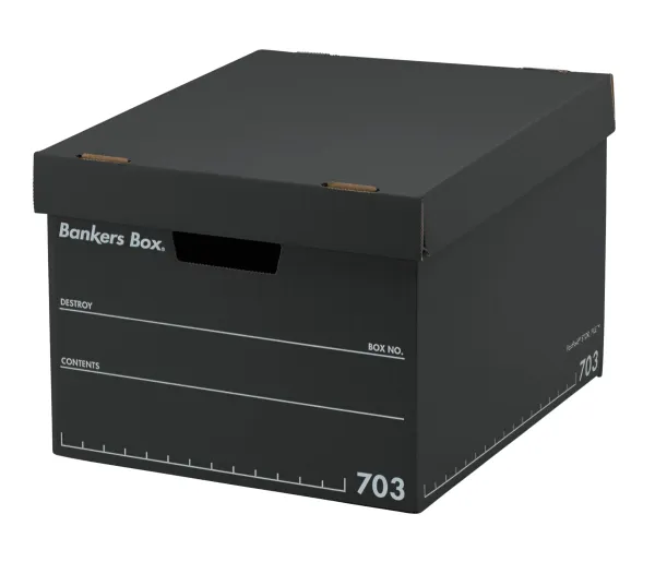 コクヨ バンカーズボックス 703Sボックス フルブラック (3P)の商品画像
