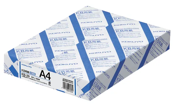 コクヨ ＫＢ用紙 70ｇ 500枚入り A4の商品画像