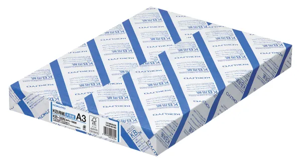 コクヨ ＫＢ用紙(共用紙)ＦＳＣ認証64ｇ／ｍ2 A3 500枚の商品画像