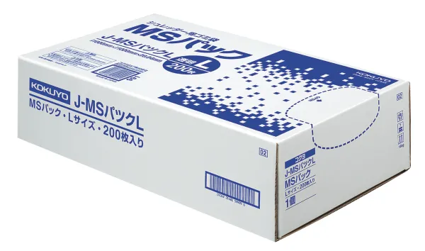 コクヨ シュレッダー用ゴミ袋MSパックL 1000×1000mm 200枚入の商品画像