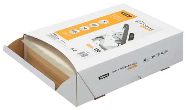 コクヨ ラミネートフィルム ボーナスパック A3 100ミクロン 500枚入の商品画像
