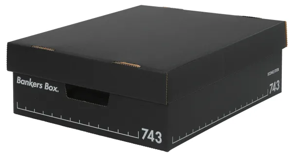 コクヨ バンカーズボックス 743Sボックス フルブラック (2P)の商品画像