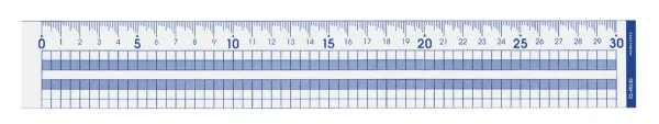 コクヨ 方眼直線定規 30cmの商品画像