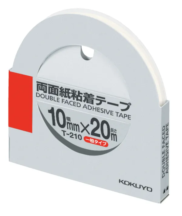 コクヨ 両面紙粘着テープ10mm×20m カッター付きの商品画像