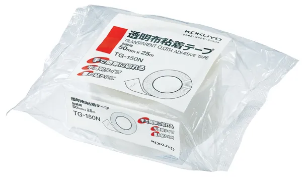 コクヨ 透明布粘着テープ 50mm×25mの商品画像