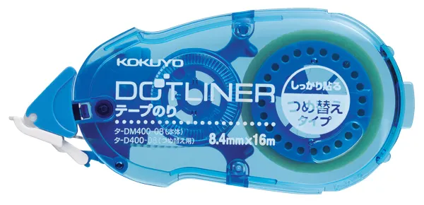 コクヨ ドットライナー テープのりつめ替え用テープ 強粘着 タ-DM400-08用 8.4mm×16mの商品画像