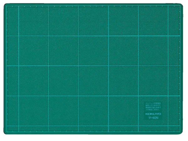 コクヨ カッティングマット(両面仕様)3mm厚220×300mmグリーンの商品画像