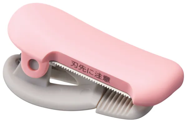 コクヨ カルカット テープカッタークリップタイプ 幅10～15mm/小巻き用 ライトピンクの商品画像