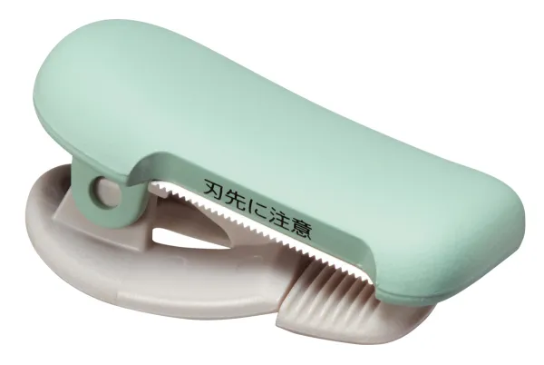コクヨ カルカット テープカッタークリップタイプ 幅10～15mm/小巻き用 パステルグリーンの商品画像