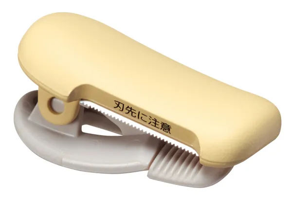 コクヨ カルカット テープカッタークリップタイプ 幅10～15mm/小巻き用 パステルイエローの商品画像