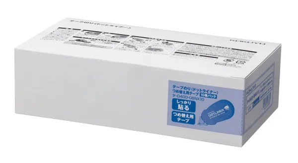 コクヨ ドットライナー テープのりつめ替え用テープ 強粘着 タ-DM400-08用 8.4mm×16m 10個入の商品画像