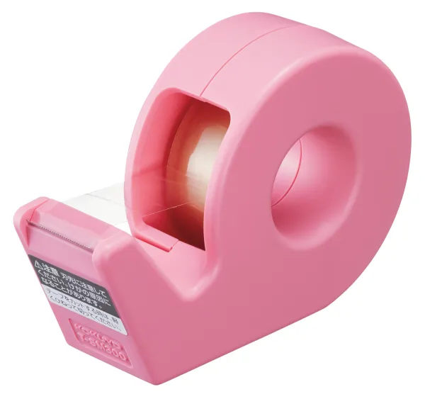 コクヨ カルカット テープカッターハンディタイプ 小巻き ピンクの商品画像