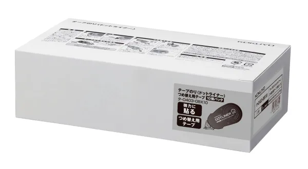 コクヨ ドットライナー テープのりつめ替え用テープ 瞬間強粘着 タ-DM403-08用 8.4mm×16m 10個入の商品画像