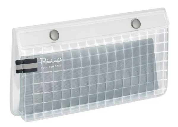 コクヨ ピープ フラットタイプツールペンケース 外寸法/W190×D20×H100 シルバーグレーの商品画像