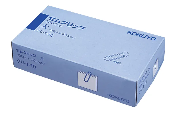 コクヨ ゼムクリップ 大 400g 約1000本の商品画像