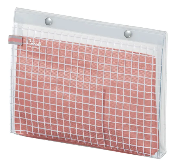 コクヨ ピープ A5フラットタイプツールペンケース 外寸法/W255×D30×H200 ピンクテラコッタの商品画像