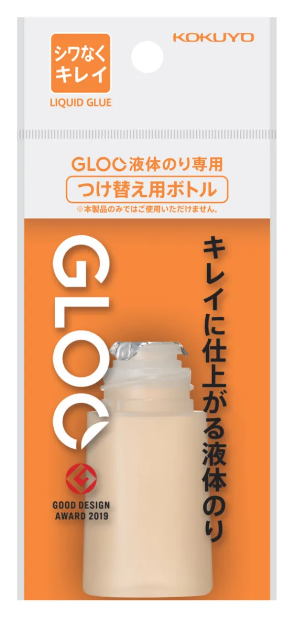 コクヨ グルー 液体のりつけ替え用ボトル吊り下げパック シワなくキレイ 約30mlの商品画像