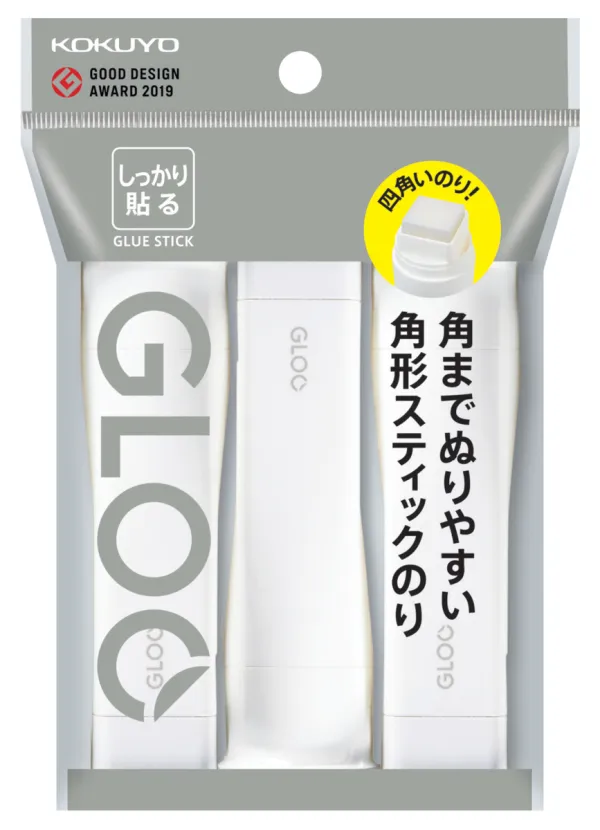 コクヨ グルー スティックのり吊り下げパック しっかり貼る 約22g 3個入の商品画像