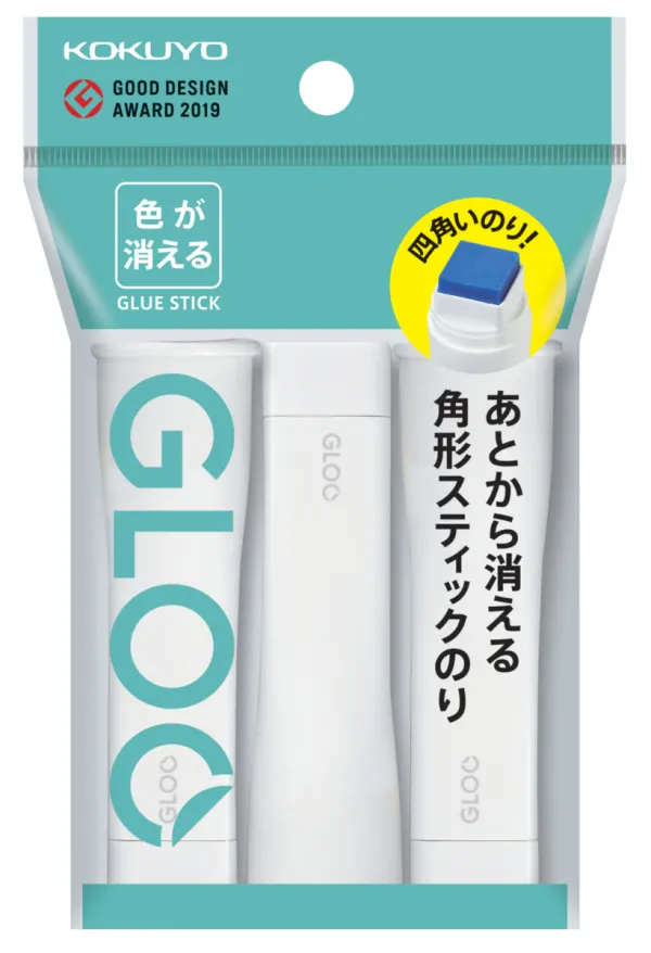コクヨ グルー スティックのり吊り下げパック 色が消える 約10g 3個入の商品画像