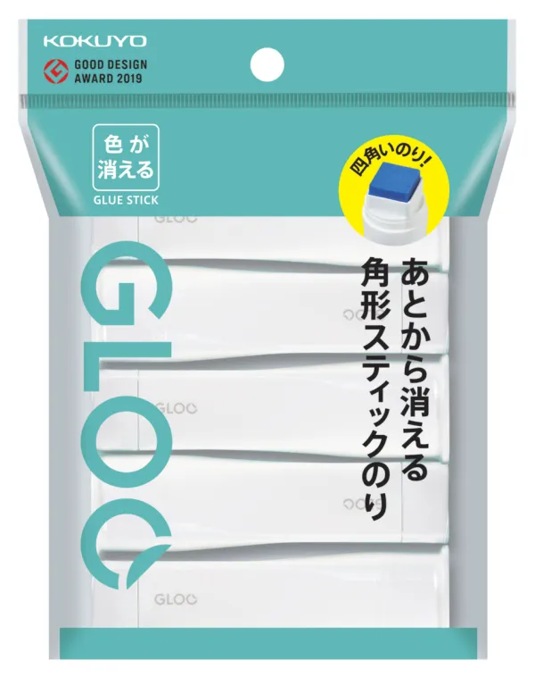 コクヨ グルー スティックのり吊り下げパック 色が消える 約10g 5個入の商品画像