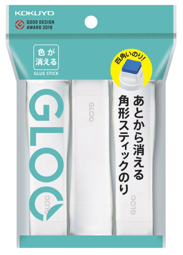コクヨ グルー スティックのり吊り下げパック 色が消える 約22g 3個入の商品画像