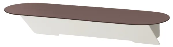コクヨ 壁につけるマグネット ペーパーシェルフ 耐荷重約500g ブラウンの商品画像