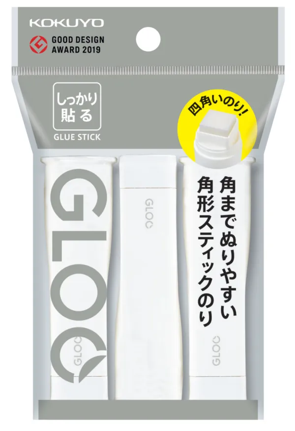 コクヨ グルー スティックのり吊り下げパック しっかり貼る 約10g 3個入の商品画像