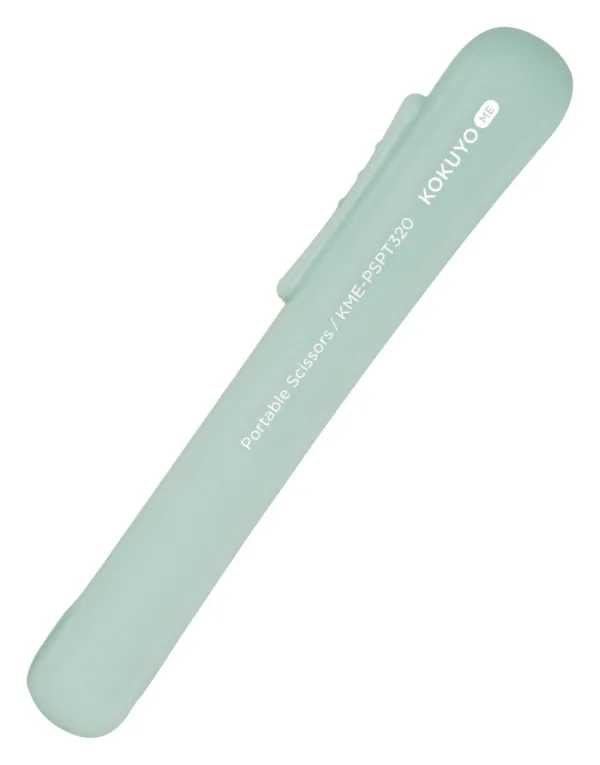 コクヨ KOKUYO ME 携帯ハサミ チタン・グルーレス 刃渡り寸法42mm フラジャイルミントの商品画像
