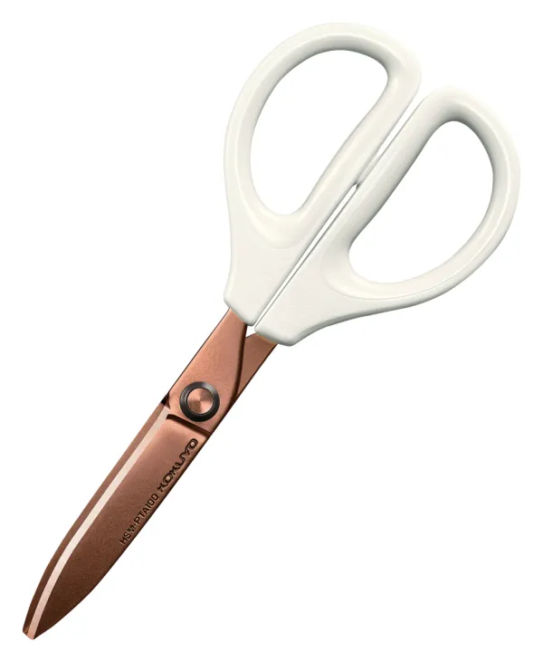 コクヨ サクサ ハイブリッドアーチ刃ハサミ チタン・グルーレス 刃渡り寸法65mm ホワイトの商品画像