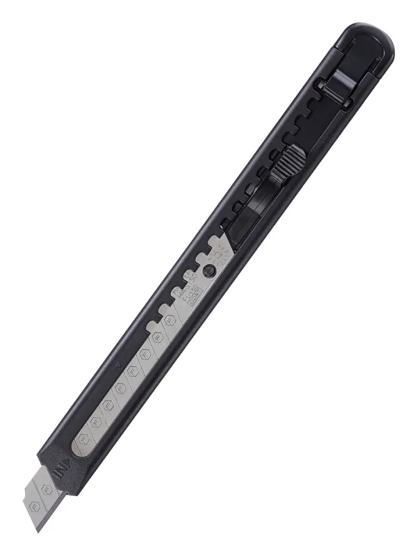 コクヨ 標準型フッ素加工刃カッターナイフ 黒の商品画像