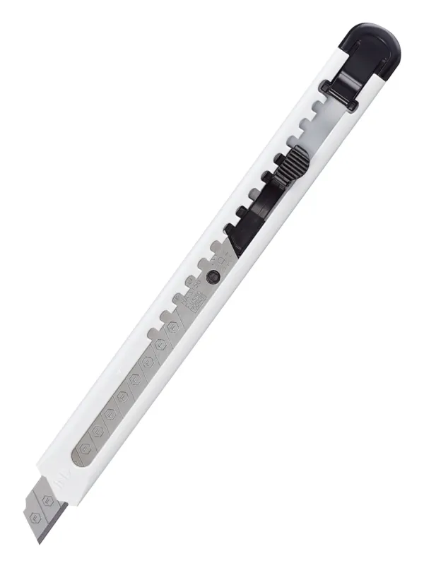 コクヨ 標準型フッ素加工刃カッターナイフ 白の商品画像