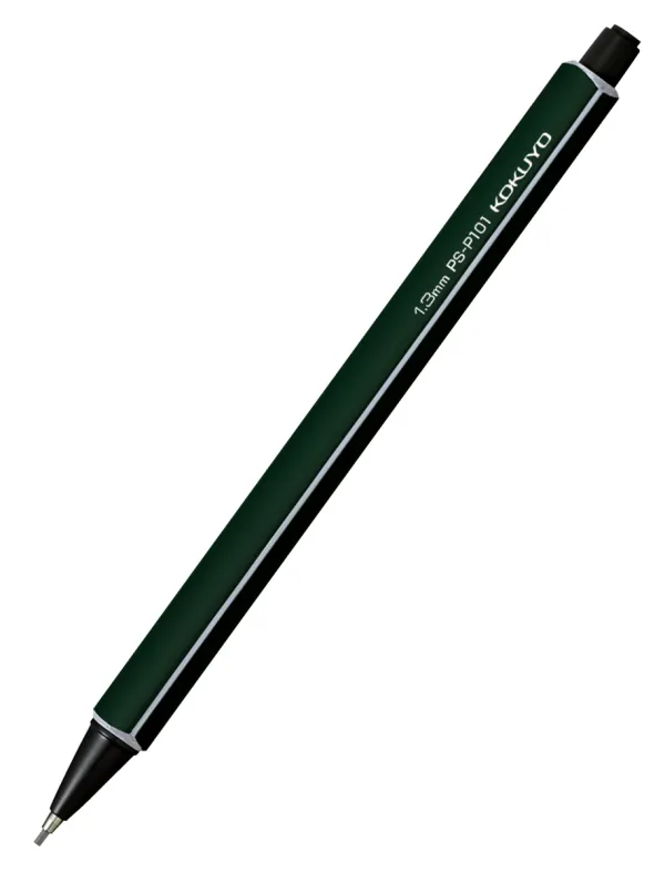 コクヨ 鉛筆シャープ シャープペンシル 1.3mm ダークグリーンの商品画像