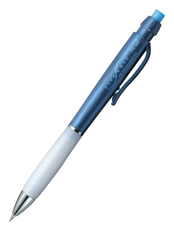 コクヨ フィットカーブ シャープペンシル 0.5mm 青の商品画像