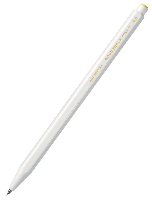コクヨ グッドツールズ シャープペンシル 0.5mm 白の商品画像