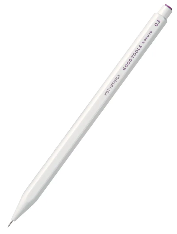コクヨ グッドツールズ シャープペンシル 0.3mm 白の商品画像