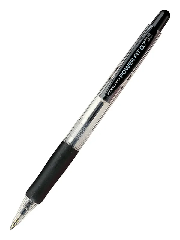 コクヨ パワーフィット ボールペン 油性 黒インク 0.7mm ノック式の商品画像