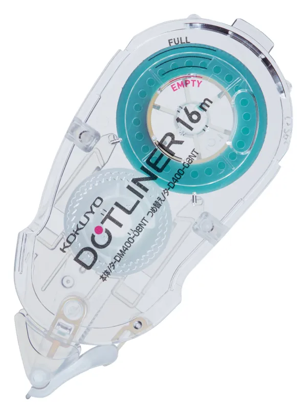 コクヨ ドットライナー テープのりつめ替え用テープ 強粘着 タ-DM400-08NT、タ-DM400-08N用 8.4mm×16m 透明の商品画像