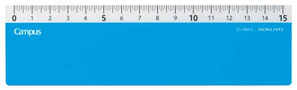 コクヨ キャンパス 暗記用シートにもなる定規 15cmの商品画像
