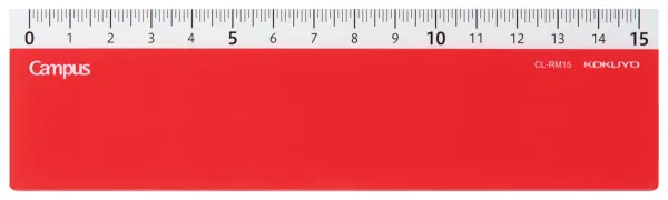 コクヨ キャンパス 暗記用シートにもなる定規 15cmの商品画像