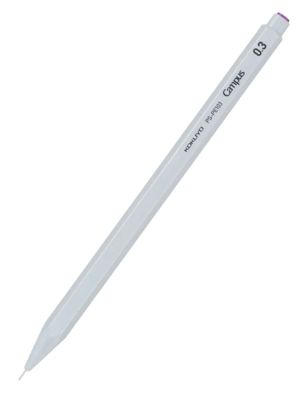 コクヨ キャンパス サッと芯を入れて書き出せるシャープペンシル 0.3mm グレーの商品画像