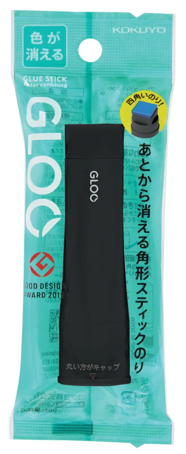 コクヨ グルー スティックのり黒（色が消える）（吊り下げパック）の商品画像