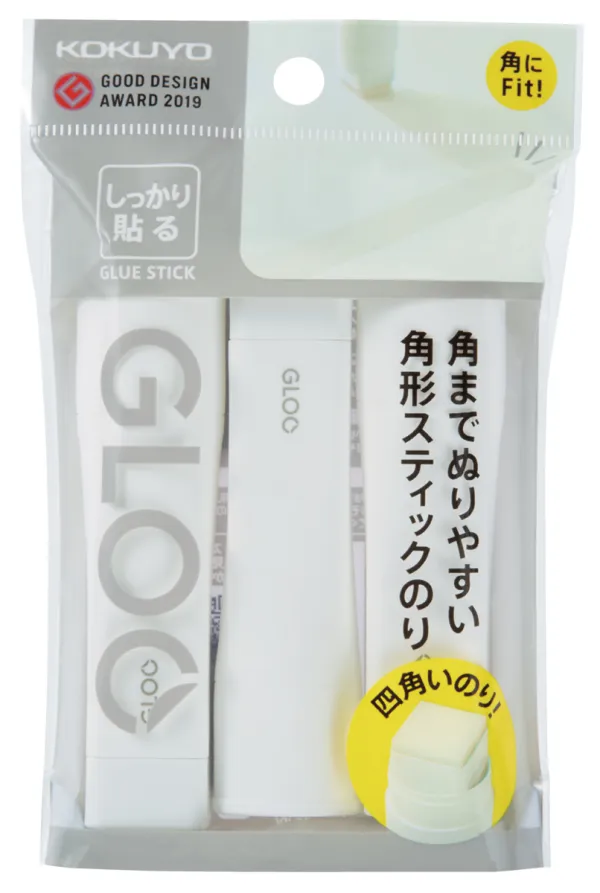 コクヨ グルー スティックのり（しっかり貼る）（吊り下げ３個パック）の商品画像