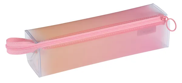 コクヨ 限定キャンパス トレーになるクリアペンケース<ポジティブ&リラックス>サンセットコーラルの商品画像